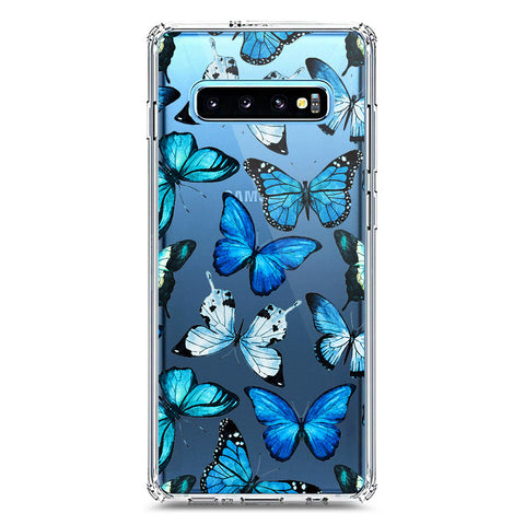 Samsung Galaxy S10 Plus Cover - O'Nation Butterfly Dreams Series 1 - Clear Phone Case - Soft Silicon Borders
