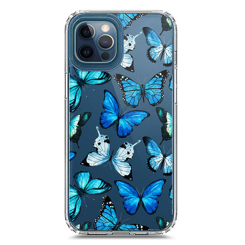 iPhone 12 Pro Max Cover - O'Nation Butterfly Dreams Series 1 - Clear Phone Case - Soft Silicon Borders