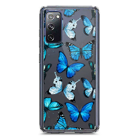 Samsung Galaxy S20 FE Cover - O'Nation Butterfly Dreams Series 1 - Clear Phone Case - Soft Silicon Borders