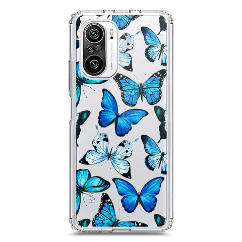 Xiaomi Poco F3 Cover - O'Nation Butterfly Dreams Series 1 - Clear Phone Case - Soft Silicon Borders