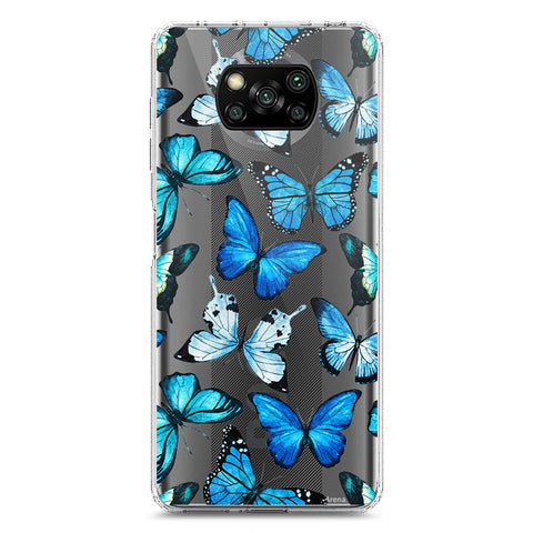 Xiaomi Poco X3 NFC Cover - O'Nation Butterfly Dreams Series 1 - Clear Phone Case - Soft Silicon Borders