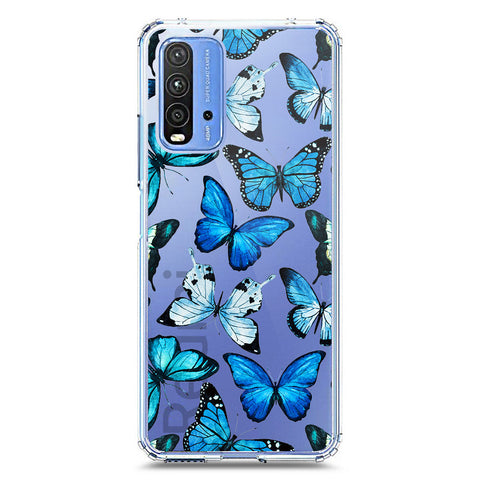 Xiaomi Redmi 9T Cover - O'Nation Butterfly Dreams Series 1 - Clear Phone Case - Soft Silicon Borders