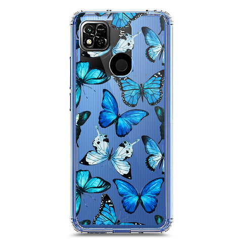 Xiaomi Redmi 10A Cover - O'Nation Butterfly Dreams Series 1 - Clear Phone Case - Soft Silicon Borders