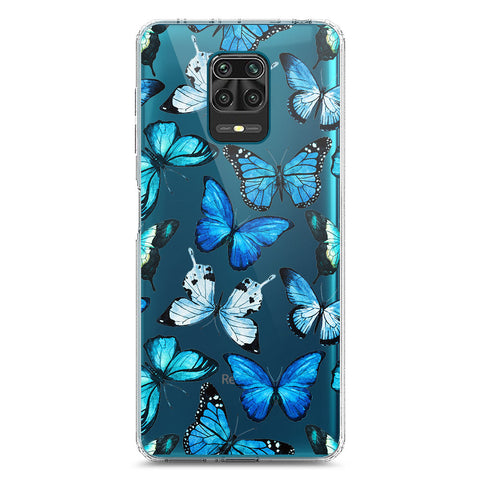 Xiaomi Redmi Note 9S Cover - O'Nation Butterfly Dreams Series 1 - Clear Phone Case - Soft Silicon Borders
