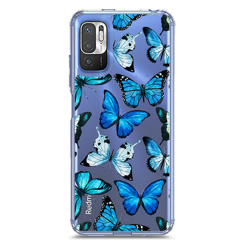 Xiaomi Redmi Note 10T 5G Cover - O'Nation Butterfly Dreams Series 1 - Clear Phone Case - Soft Silicon Borders