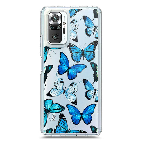Xiaomi Redmi Note 10 Pro 4G Cover - O'Nation Butterfly Dreams Series 1 - Clear Phone Case - Soft Silicon Borders