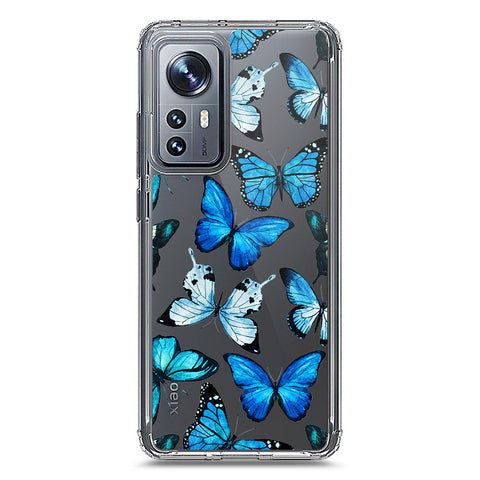 Xiaomi 12S Cover - O'Nation Butterfly Dreams Series 1 - Clear Phone Case - Soft Silicon Borders