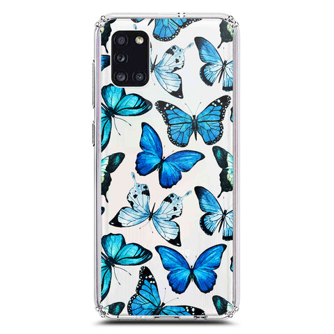 Samsung Galaxy A31 Cover - O'Nation Butterfly Dreams Series 1 - Clear Phone Case - Soft Silicon Borders
