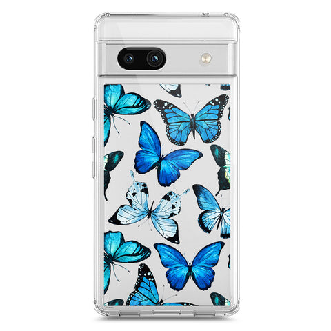 Google Pixel 7a Cover - O'Nation Butterfly Dreams Series 1 - Clear Phone Case - Soft Silicon Borders