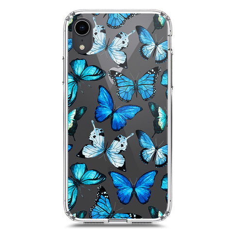 iPhone XR Cover - O'Nation Butterfly Dreams Series 1 - Clear Phone Case - Soft Silicon Borders