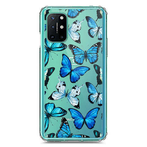 OnePlus 8T Cover - O'Nation Butterfly Dreams Series 1 - Clear Phone Case - Soft Silicon Borders