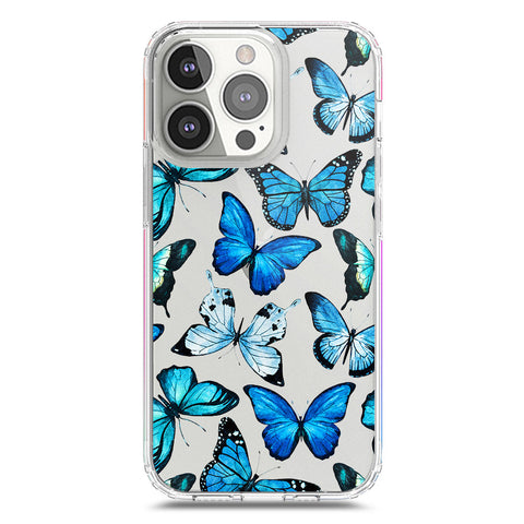 iPhone 13 Pro Cover - O'Nation Butterfly Dreams Series 1 - Clear Phone Case - Soft Silicon Borders