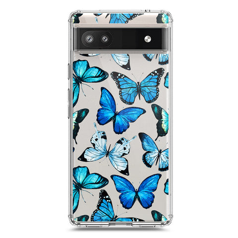 Google Pixel 6a Cover - O'Nation Butterfly Dreams Series 1 - Clear Phone Case - Soft Silicon Borders