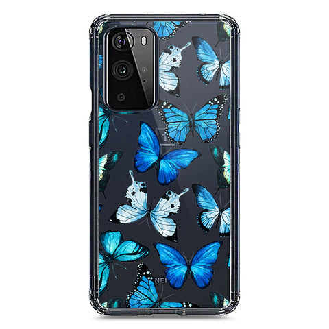 OnePlus 9 Pro Cover - O'Nation Butterfly Dreams Series 1 - Clear Phone Case - Soft Silicon Borders