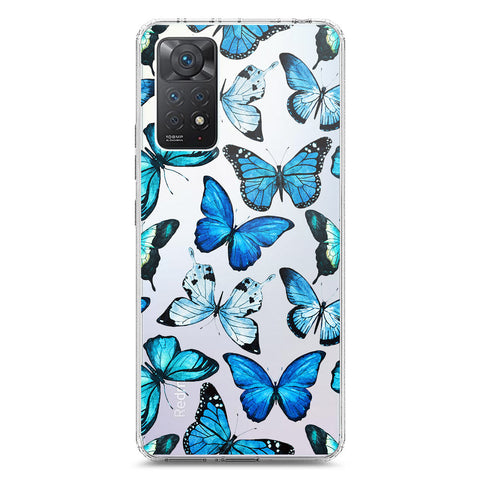 Xiaomi Redmi Note 11 Pro 5G Cover - O'Nation Butterfly Dreams Series 1 - Clear Phone Case - Soft Silicon Borders