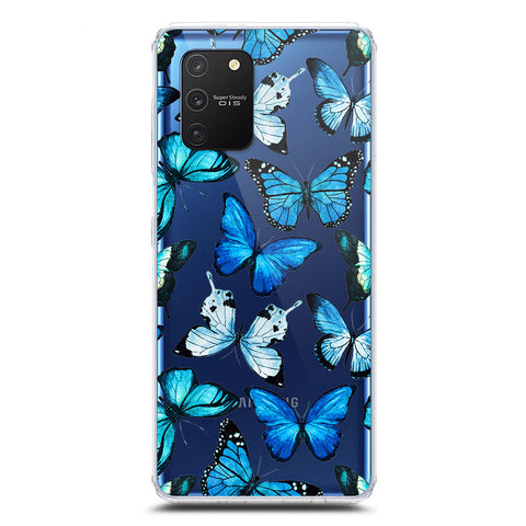 Samsung Galaxy M80s Cover - O'Nation Butterfly Dreams Series 1 - Clear Phone Case - Soft Silicon Borders