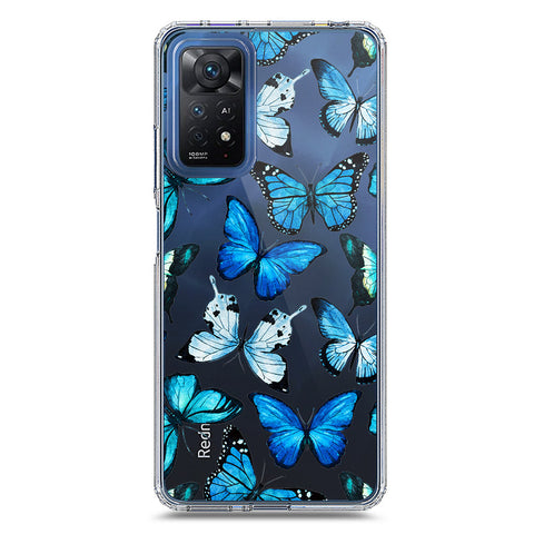 Xiaomi Redmi Note 11E Pro Cover - O'Nation Butterfly Dreams Series 1 - Clear Phone Case - Soft Silicon Borders