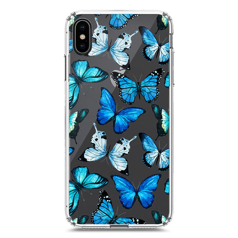 iPhone XS / X Cover - O'Nation Butterfly Dreams Series 1 - Clear Phone Case - Soft Silicon Borders