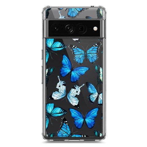 Google Pixel 7 Pro Cover - O'Nation Butterfly Dreams Series 1 - Clear Phone Case - Soft Silicon Borders