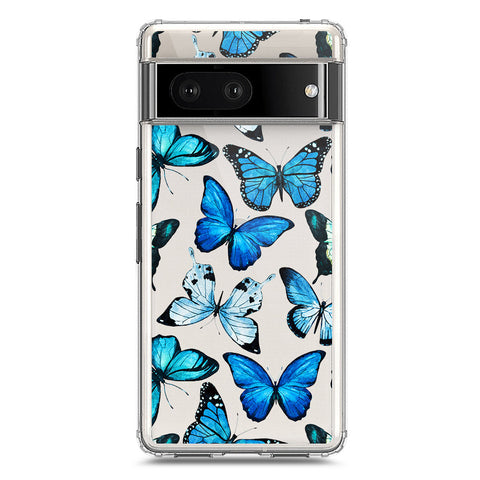 Google Pixel 7 Cover - O'Nation Butterfly Dreams Series 1 - Clear Phone Case - Soft Silicon Borders