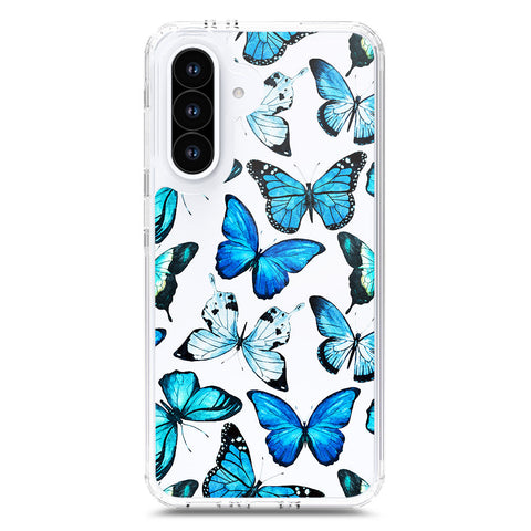 Samsung Galaxy M17 Cover - O'Nation Butterfly Dreams Series 1 - Clear Phone Case - Soft Silicon Borders