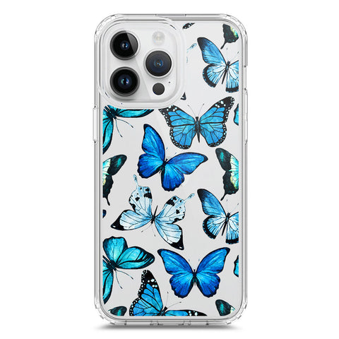 iPhone 15 Pro Max Cover - O'Nation Butterfly Dreams Series 1 - Clear Phone Case - Soft Silicon Borders