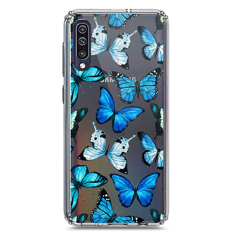 Samsung Galaxy A50 Cover - O'Nation Butterfly Dreams Series 1 - Clear Phone Case - Soft Silicon Borders