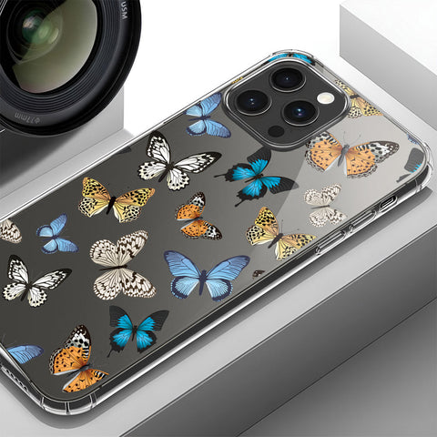 iPhone 16 Pro Cover - O'Nation Butterfly Dreams Series 1 - Clear Phone Case - Soft Silicon Borders