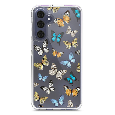 Samsung Galaxy A16 Cover - O'Nation Butterfly Dreams Series 1 - Clear Phone Case - Soft Silicon Borders