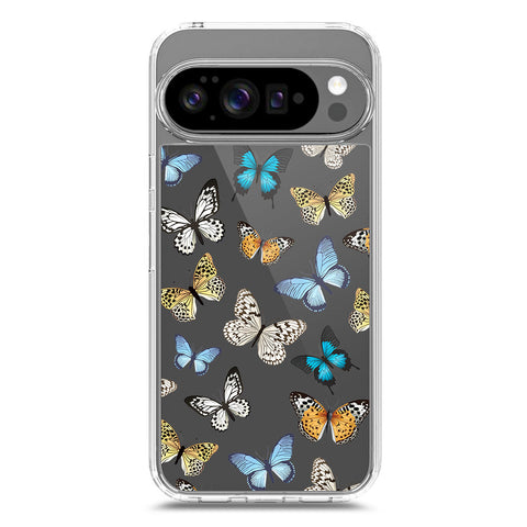Google Pixel 10 Cover - O'Nation Butterfly Dreams Series 1 - Clear Phone Case - Soft Silicon Borders