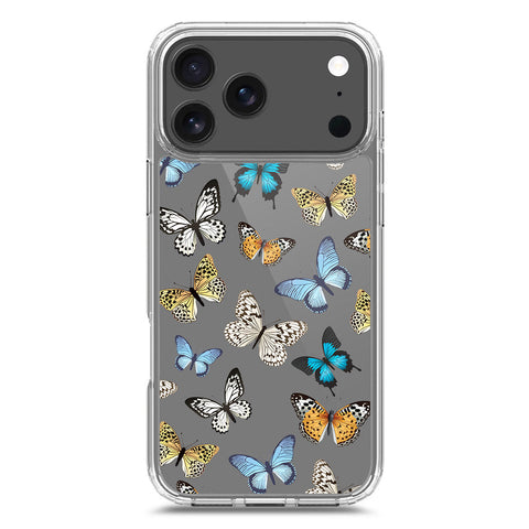 iPhone 17 Pro Max Cover - O'Nation Butterfly Dreams Series 1 - Clear Phone Case - Soft Silicon Borders