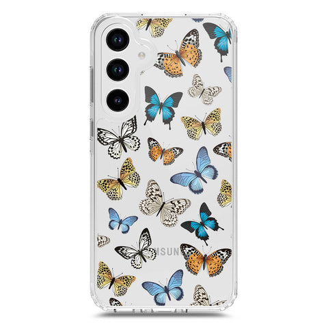 Samsung Galaxy A33 5G Cover - O'Nation Butterfly Dreams Series 1 - Clear Phone Case - Soft Silicon Borders