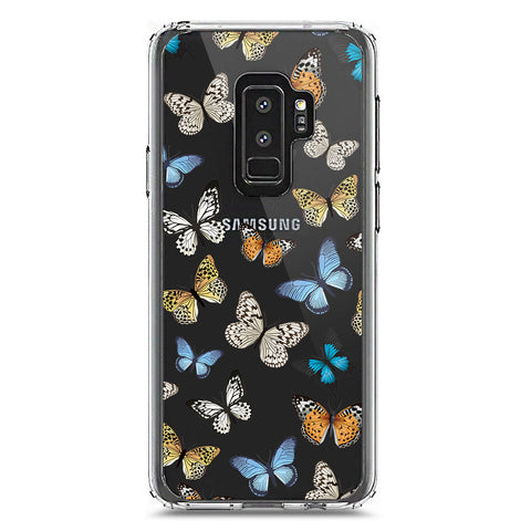 Samsung Galaxy S9 Plus Cover - O'Nation Butterfly Dreams Series 1 - Clear Phone Case - Soft Silicon Borders