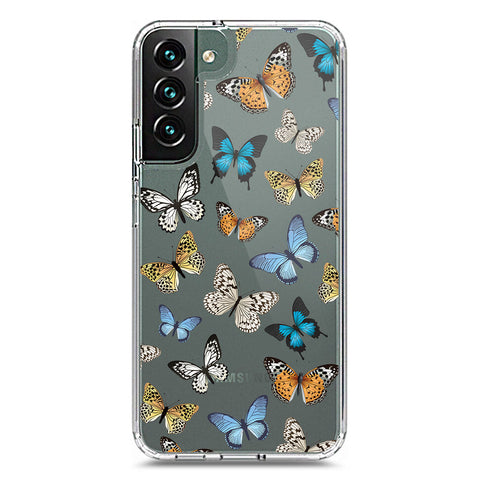 Samsung Galaxy S22 Plus 5G Cover - O'Nation Butterfly Dreams Series 1 - Clear Phone Case - Soft Silicon Borders
