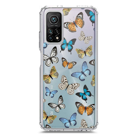 Xiaomi Mi 10T Pro Cover - O'Nation Butterfly Dreams Series 1 - Clear Phone Case - Soft Silicon Borders