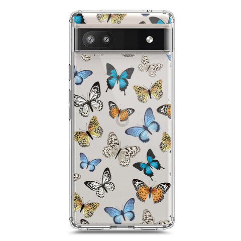 Google Pixel 6 Cover - O'Nation Butterfly Dreams Series 1 - Clear Phone Case - Soft Silicon Borders