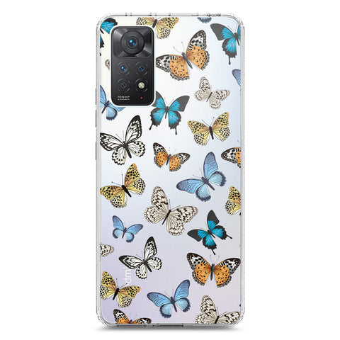 Xiaomi Redmi Note 11 Pro 5G Cover - O'Nation Butterfly Dreams Series 1 - Clear Phone Case - Soft Silicon Borders