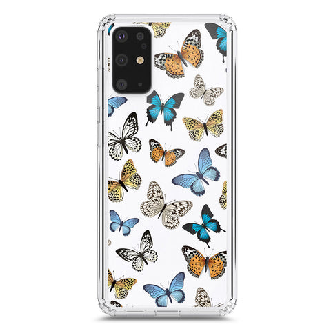 Samsung Galaxy S20 Plus Cover - O'Nation Butterfly Dreams Series 1 - Clear Phone Case - Soft Silicon Borders