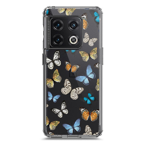 OnePlus 10 Pro Cover - O'Nation Butterfly Dreams Series 1 - Clear Phone Case - Soft Silicon Borders