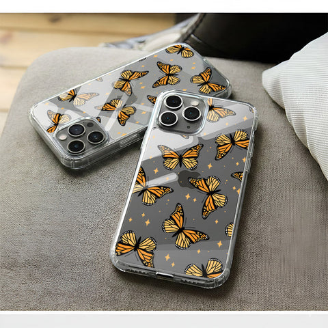 Samsung Galaxy A05 Cover - O'Nation Butterfly Dreams Series 1 - Clear Phone Case - Soft Silicon Borders