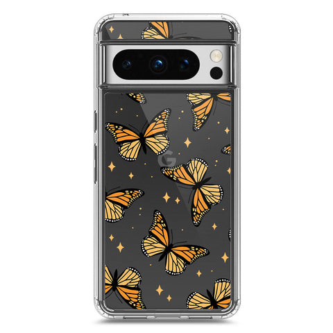 Google Pixel 8 Pro Cover - O'Nation Butterfly Dreams Series 1 - Clear Phone Case - Soft Silicon Borders