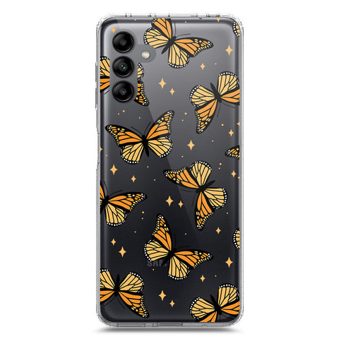 Samsung Galaxy A04s Cover - O'Nation Butterfly Dreams Series 1 - Clear Phone Case - Soft Silicon Borders