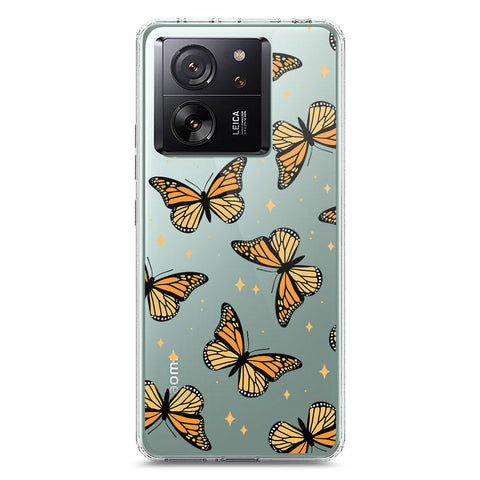 Xiaomi 13T Pro Cover - O'Nation Butterfly Dreams Series 1 - Clear Phone Case - Soft Silicon Borders