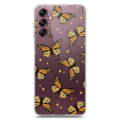 Samsung Galaxy A15 5G Cover - O'Nation Butterfly Dreams Series 1 - Clear Phone Case - Soft Silicon Borders