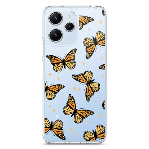 Xiaomi Redmi 12 Cover - O'Nation Butterfly Dreams Series 1 - Clear Phone Case - Soft Silicon Borders