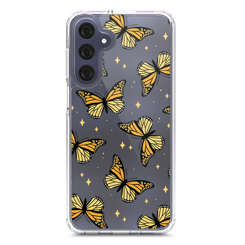 Samsung Galaxy A16 Cover - O'Nation Butterfly Dreams Series 1 - Clear Phone Case - Soft Silicon Borders