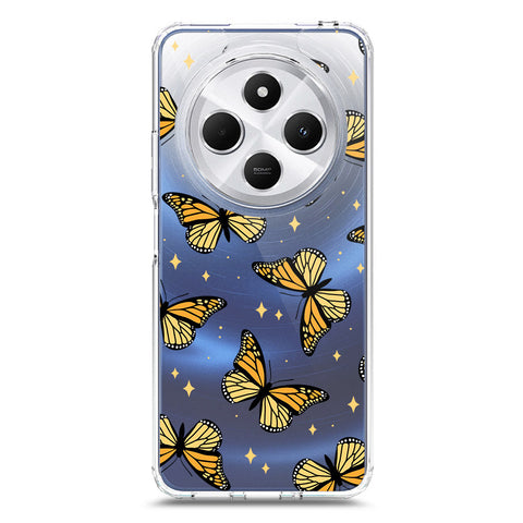 Xiaomi Redmi 14R Cover - O'Nation Butterfly Dreams Series 1 - Clear Phone Case - Soft Silicon Borders