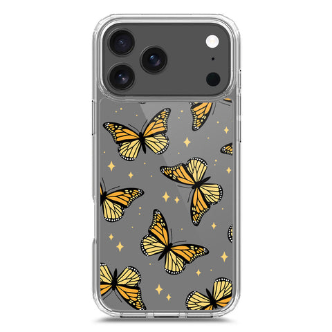 iPhone 17 Pro Max Cover - O'Nation Butterfly Dreams Series 1 - Clear Phone Case - Soft Silicon Borders