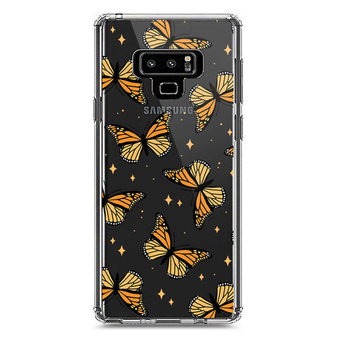 Samsung Galaxy Note 9 Cover - O'Nation Butterfly Dreams Series 1 - Clear Phone Case - Soft Silicon Borders