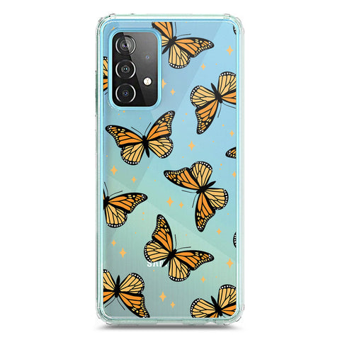 Samsung Galaxy A52s 5G Cover - O'Nation Butterfly Dreams Series 1 - Clear Phone Case - Soft Silicon Borders